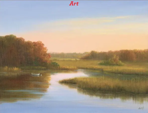  ?? Tarryl Gabel / Contribute­d photo ?? Tarryl Gabel's plein air paintings will be featured in the 48th annual Mark Twain Library Art Show.