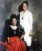  ?? ?? Patricia Smith Griffin, right, with her mother, Emma Johnson Smith, in 1984.