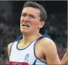  ??  ?? STRAIN GAME: Jake Wightman has a chance of an Olympic 1500m place