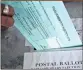  ??  ?? The EC said the facility of optional postal ballot to electors who are above 80 years old, voters with physical disabiliti­es, electors engaged in essential services and Covid-19 positive voters or are in quarantine (home or institutio­nal) will be extended in these elections.