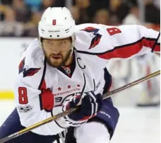  ?? WINSLOW TOWNSON/THE ASSOCIATED PRESS ?? There are only two players with more career goals than Alex Ovechkin not to have played in a Stanley Cup final: Mats Sundin and Marcel Dionne.