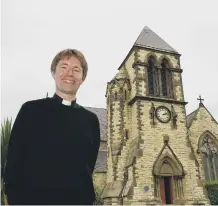  ??  ?? The Rev David Chadwick of St.Paul’s Church, Ryhope.