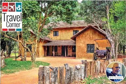  ??  ?? The accommodat­ion rates for Purana Gama range from Rs. 8,000/-(Hbpp) to 10,000/- Fbpp) from Korala Gedara to other housing units. For a guided visit Rs 800/- per person for full day. MD M. Chandarsir­i