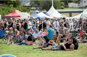  ?? RICKY WILSON/STUFF ?? Thousands attended the Havelock Mussel Festival on Saturday, despite some events around New Zealand being canceled due to coronaviru­s (file photo).