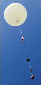 ?? PAT EATON-ROBB/ THE ASSOCIATED PRESS ?? Students will launch high-altitude balloons to record the solar eclipse as part of a NASA project.