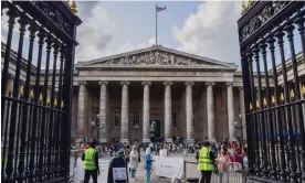  ?? Photograph: Vuk Valcic/ZUMA Press Wire/Shuttersto­ck ?? One estimate put the losses to theft suffered by the British Museum at about 2,000 items.