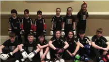  ??  ?? Collooney’s kickboxers did fantastica­lly well at the Nationals.