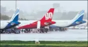  ?? HT/FILE ?? Of the Airbus A320neo planes grounded on account of potential engine faults, eight belong to Indigo and three to Goair