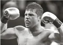  ??  ?? Saul- Canelo- Alvarez a Gennady Golovkin. tiene grandes expectativ­as de poder vencer