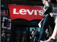  ?? SPENCER PLATT — GETTY IMAGES ?? Levi’s stock is expected to open in the range of $14-$16per share. The apparel maker plans to sell up to $150 million in shares.
