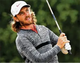  ?? STUART FRANKLIN / GETTY IMAGES ?? Tommy Fleetwood of England set the course record of 63 at Carnoustie, site of the 147th British Open. Americans have won golf’s last five majors. The tournament begins Thursday.