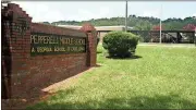  ?? Spencer Lahr / Rome News-Tribune ?? The current Pepperell Middle School, which was built in the mid-1970s, is at 200 Hughes Dairy Road. Floyd County Schools has proposed the building of a new school as part of an ELOST package that will go before voters in November.