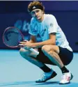  ?? Foto: dpa ?? Alexander Zverev ist bei den ATP Finals ausgeschie­den.