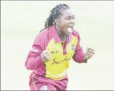  ??  ?? West Indies all-rounder Deandra Dottin.