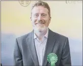  ?? Picture: Winchester City Council ?? VICTORY Malcolm Wallace, who took the Central Meon Valley seat for the Green Party