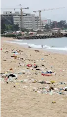  ?? PAULO MULAZA|EDIÇÕES NOVEMBRO ?? ONU preocupada com a poluição dos oceanos