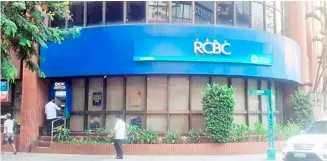  ??  ?? MID-SIZED lender RCBC has started selling five-year bonds that attracted the attention of investors from around the region. The IOU form part of a $2 billion offering to support environmen­t-friendly projects and programs in the country.