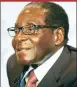  ??  ?? Mr Mugabe