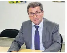  ??  ?? Gilbert Hébrard, conseiller départemen­tal du canton de Revel et secrétaire de l’assemblée départemen­tale à l’Agricultur­e.