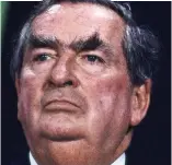  ?? ?? Impressive: Denis Healey’s eyebrows