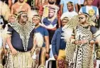  ?? Picture: Supplied ?? Zulu King Misuzulu kaZwelithi­ni and his new traditiona­l prime minister, Thulasizwe Buthelezi.
