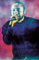  ?? AMY HARRIS AP ?? Kendrick Lamar performs at Coachella. His 2017 album “DAMN.” won the Pulitzer Prize.