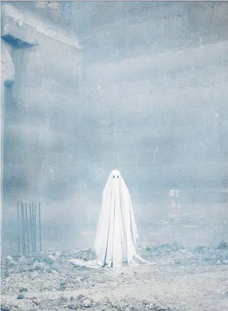  ??  ?? A Ghost Story is both quietly brilliant and brilliantl­y quiet and deepens along the way — in that sense it’s a journey audiences should be prepared to take to the end.