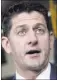  ??  ?? Paul Ryan