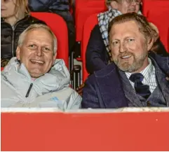  ?? Foto: Jürgen Meyer ?? Prägten den Verein: Harald Gärtner (links) und Ralph Hasenhüttl.