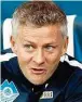  ??  ?? Ole Gunnar Solskjær ist seit gestern neuer Trainer von Manchester United.