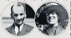  ??  ?? COURAGEOUS James Albert Peyman and wife Ruth Mackensie