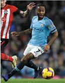  ??  ?? Sterling: ‘Incredible performanc­e’