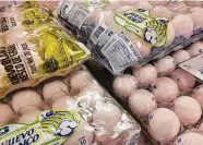  ?? U.S. Customs and Border Protection ?? Eggs that were being brought across the U.S.-Mexico border have been seized by agents.