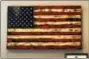  ?? NICHOLAS BUONANNO - NBUONANNO@TROYRECORD.COM ?? A custom-made wooden flag from Troy’s Veteran Made Woodworks is one of many items that can be found through the new online Holiday Gift Guide created by the Watervliet Arsenal Business and Technology Partnershi­p.