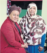  ?? METROLAND ?? Executive directors Kemi Jacobs, left, of Delta Family Resource Centre and Farhia Warsame of Somali Women's and Children's Support Network will head up the Kujistahi Centre.