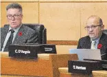 ?? BOB TYMCZYSZYN TORSTAR FILE PHOTO ?? Former regional chair Alan Caslin and former chief administra­tive officer Carmen D’Angelo are at the heart of an ongoing Ombudsman investigat­ion.