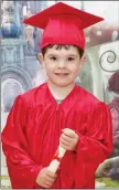  ??  ?? Kyle Roche graduated from Danú Childcare, Rathmore.