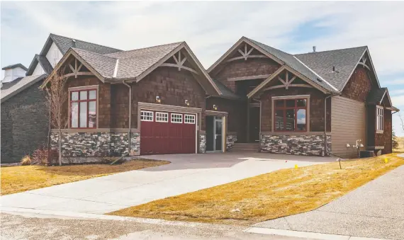  ?? PHOTOS: HOMES BY AVI ?? The 3,347-square-foot grand prize home in Harmoney by Homes by Avi, for the Kinsmen Children’s Hospital Lottery, can be viewed in an online virtual tour.