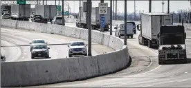  ??  ?? Vehicles roll on I-75 on March 3. April is National Distracted Driving Awareness Month, promoting safe habits behind the wheel.