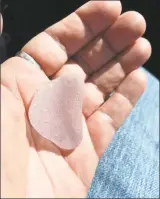  ??  ?? “Find her a pretty seaglass? She will love you forever,” Jane Flanders wrote in her daughter’s voice on a Gofundme page set up for the family.