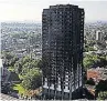  ??  ?? DISASTER Grenfell Tower