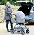  ??  ?? Zara Tindall, an ambassador for icandy, stars alongside her daughter in the advert