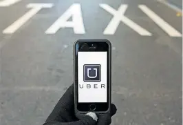  ?? [ Reuters/Sergio Perez ] ?? Auch Uber-Fahrer brauchen nach geltendem Recht einen Taxischein.