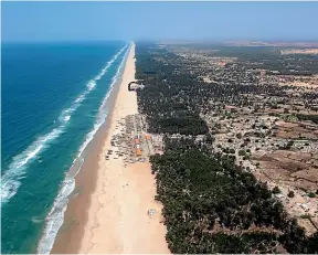  ?? AP ?? In Africa, the Great Green Wall is slowing coastal erosion. Similar efforts are underway in Jordan, one of the world’s most water-scarce nations.