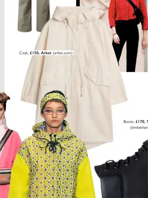  ??  ?? Coat, £150, Arket (arket.com)