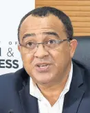  ?? ?? Minister of Health and Wellness Dr Christophe­r Tufton. FILE