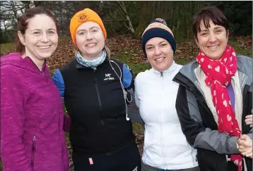  ??  ?? Eimear Deehan, Angela Collins, Niamh Rouse and Elena Puyo.