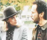  ?? COLUMBIA PICTURES ?? Meg Ryan and Billy Crystal explore relationsh­ips in 1989's When Harry Met Sally.