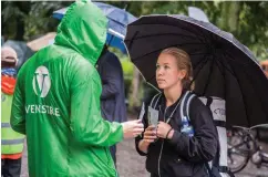  ??  ?? SILJE VALBJøRN. Vill veta mer om borgerligt liberala Venstres politik.