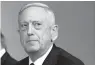  ??  ?? DEFENSE SECRETARY
JIM MATTIS